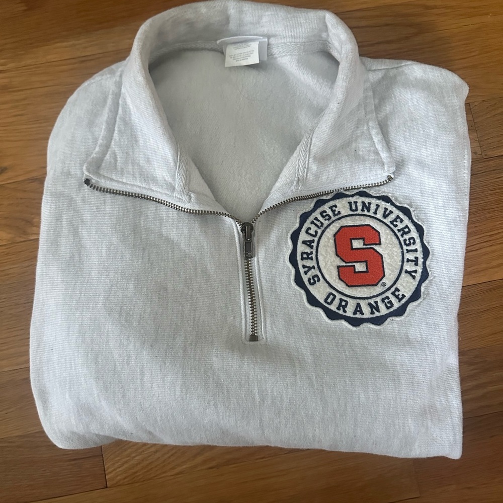 Syracuse University quarter-zip sweatshirt